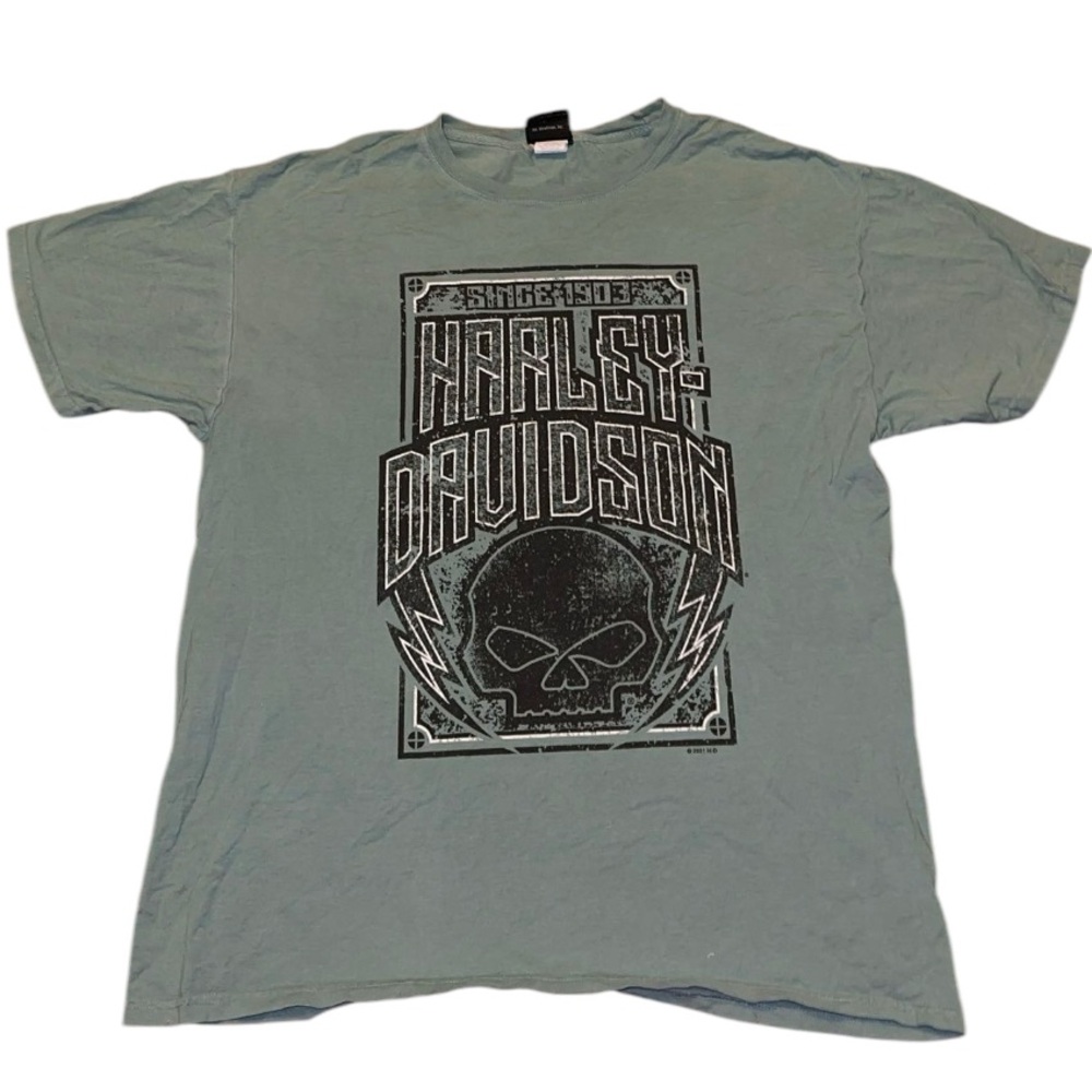 Harley Davidson Skull Shirts Men’s Large